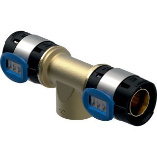 GE FlowFit T-Stück mit Innengewinde Rg+ d16-Rp1/2-16