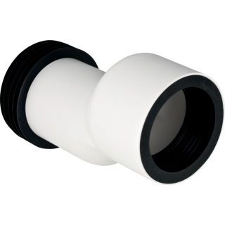GE Set Anschlussstutzen für Wand-WC etagiert 3 cm weiß-alpin