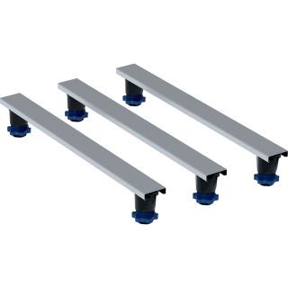 GE Set Füße und 3 Traversen 1000mm H:9-21cm, für Duschwanne aus Steinharz