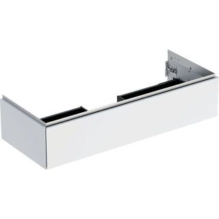 GE ONE Unterschrank für WT/-Platte 1 Schubl., 118.4x26,6x47cm, weiß hgl.