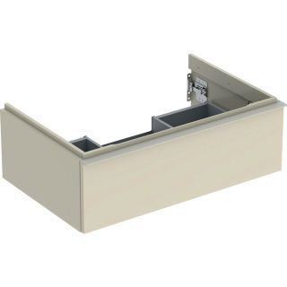 GE iCon Unterschrank für WT, 1 Schubl. 74x24,7x47,6cm, sandgrau