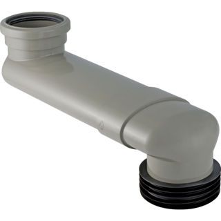 GE PVC WC-Etagenbogen
