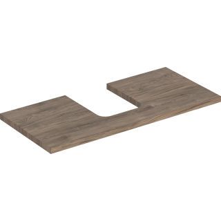 GE ONE WT-Pl. Aus mi. f. AWT Schalenform 105x3x47cm, Nussbaum hickory