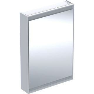 GE ONE Spiegelschrank mit ComfortLight 1 Tür re, AP-Mont., 60x90x15cm, weiß