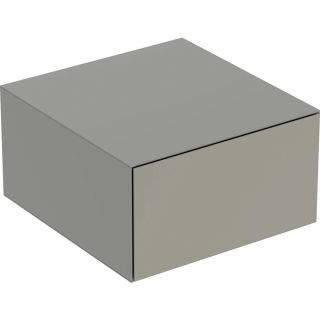 GE ONE Seitenschrank mit 1 Schubl. 45x24,5x47cm, greige matt