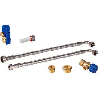 GE Wasseranschlussset hinten mittig zu Monolith Sanitärmodul, für WC 114 cm