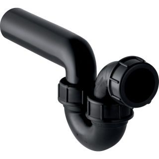 GE Rohrbogengeruchsverschluss für Becken D50/50 Einlauf horiz. und Abgang horiz.