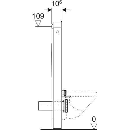 GE Monolith Plus Sanitärmodul für Wand-WC