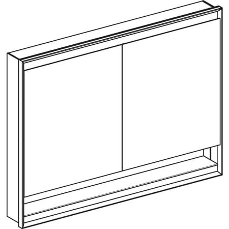 GE ONE Spiegelschrank mit ComfortLight