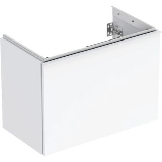 GE Acanto US für WT B:75cm, 1 Schubl. 1 i.Schubl., verk. Ausld., weiß hgl.