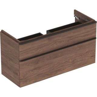 GE Smyle Square US für WT, m. 2 Schubl. 118,4x61,7x47cm, Nussbaum