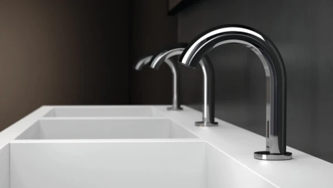 Berührungslose Waschtischarmaturen Geberit Piave