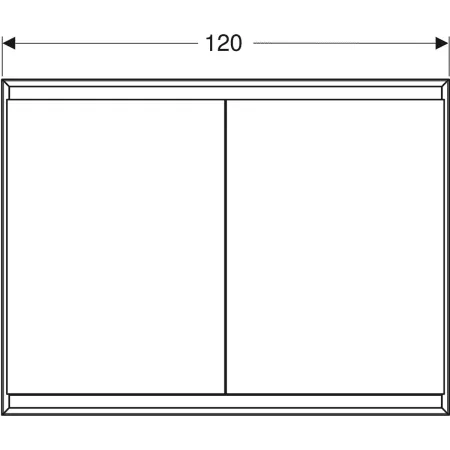 GE ONE Spiegelschrank mit ComfortLight
