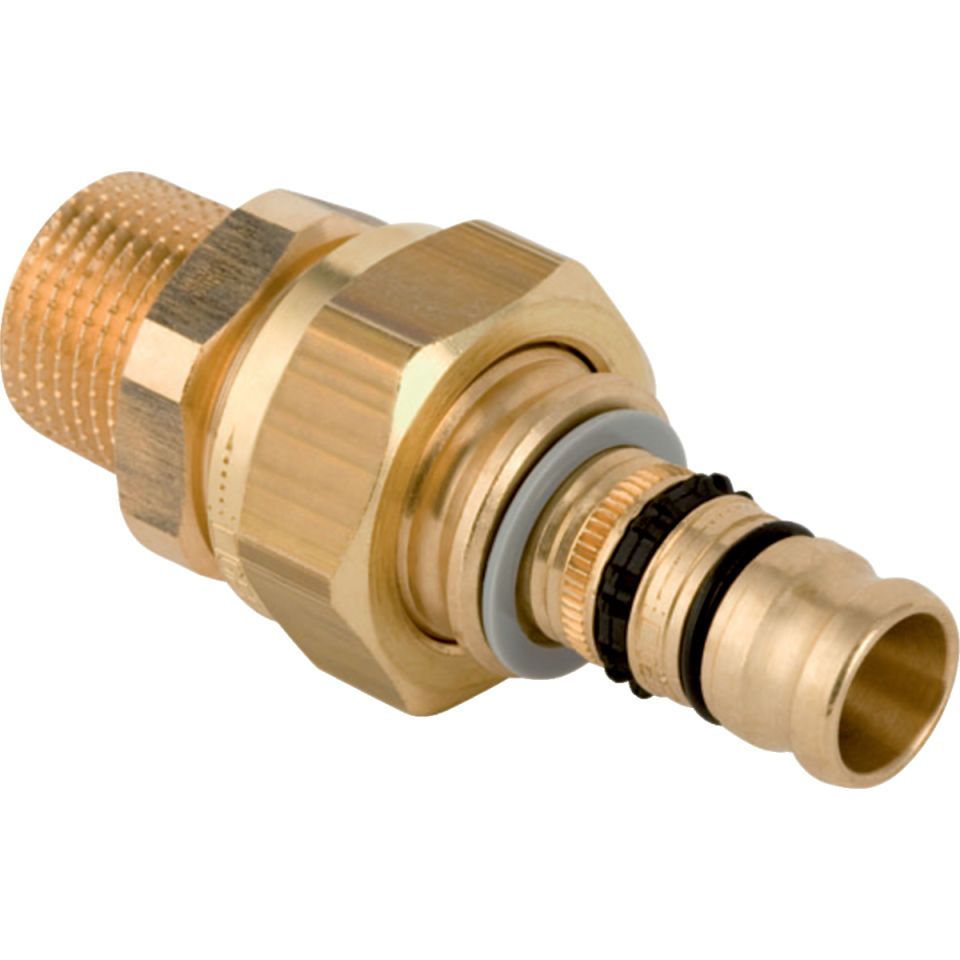 GE Mepla Übergangsverschraubung mit AG Rg d40-R1 1/2