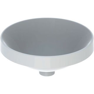 GE VariForm Einbauwaschtisch, rund 40cm, o. Hl, o. Ül., glasiert, weiß