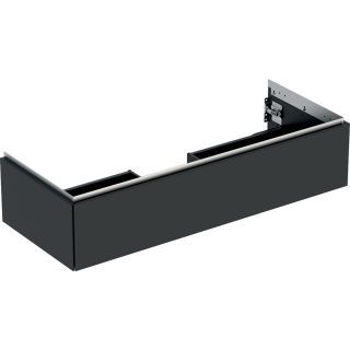 GE ONE Unterschrank für WT/-Platte 1 Schubl., 118.4x26,6x47cm, lava matt