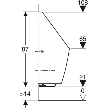 GE Urinal Tamina