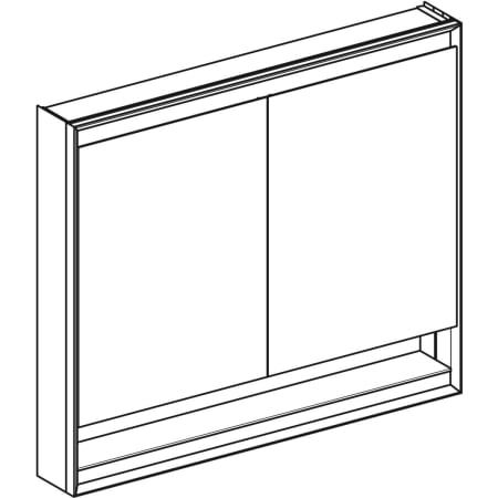 GE ONE Spiegelschrank mit ComfortLight
