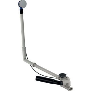GE Badewannenablauf, d52 mit Drehbet. m. Fertigbauset, Spez.Gr., DN40/50, chrg