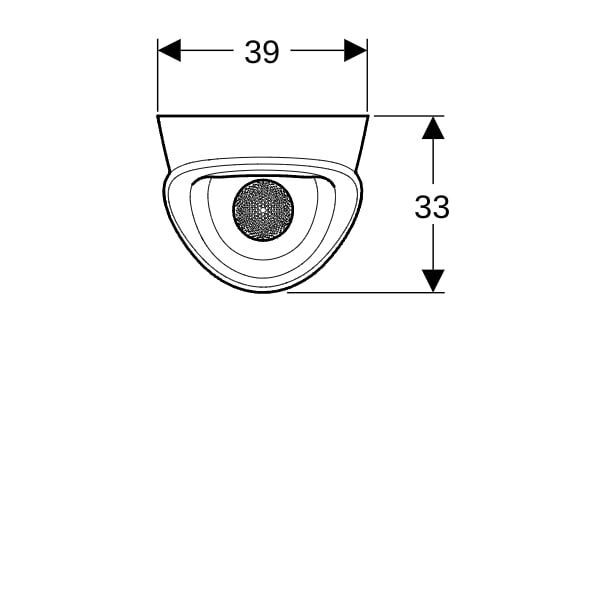 GE Renova Urinal