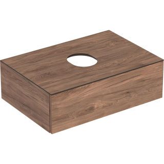 GE VariForm US für AS-WT, m. 1 Schublade 75x23,5x51cm, Nußbaum hickory