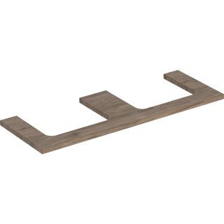 GE ONE WT-Platte, Aus re/li, für AWT 135x3x47cm, Nussbaum hickory