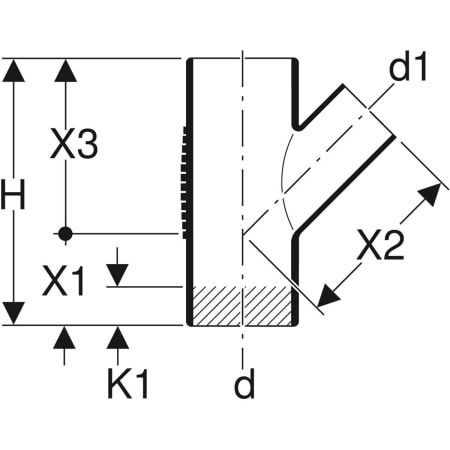 GE Silent-db20 Abzweig