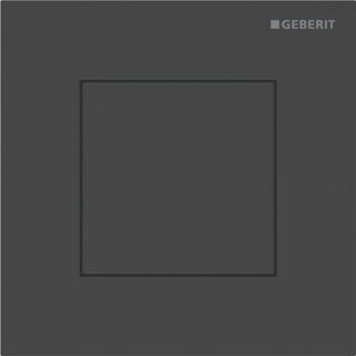 GE Typ 40 UR-Strg. mit pneum. Sp-Ausl. Square, schwarzmatt/Etc