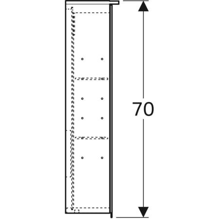 GE Option Plus Spiegelschrank