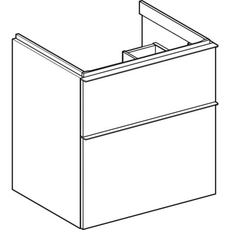 GE iCon Unterschrank für Waschtisch