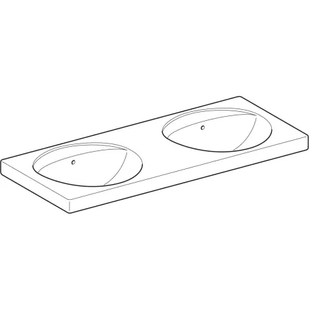 GE Preciosa Doppel-Waschtisch