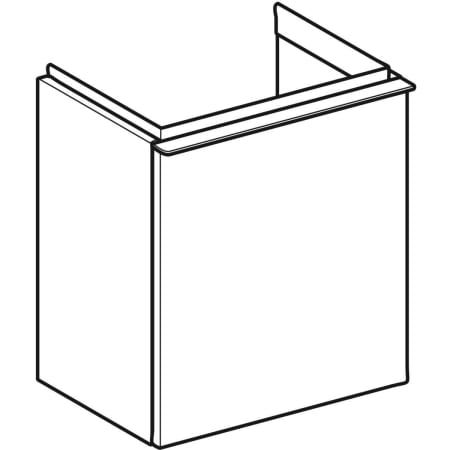 GE iCon Unterschrank für Handwaschbecken