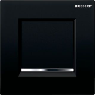 GE Typ 20 (ex Typ 30) UR-Strg. pneum. Sp Square, schwarz / hochglanz verchromt