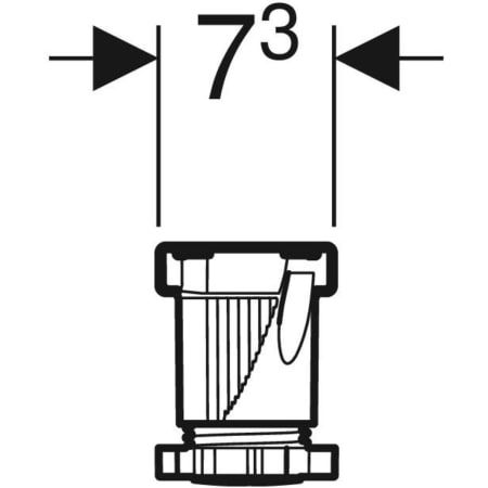 GE Set Füße und 3 Traversen 800mm H:9-21cm, für Duschwanne aus Steinharz