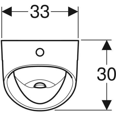 GE Renova Urinal