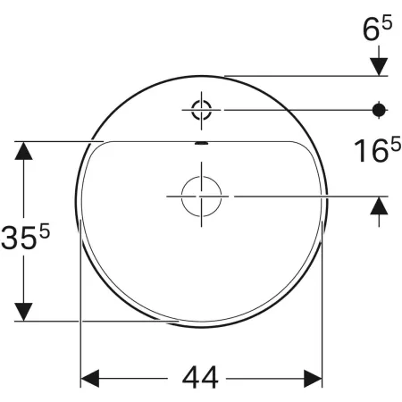 GE VariForm Einbauwaschtisch