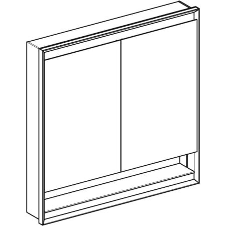 GE ONE Spiegelschrank mit ComfortLight