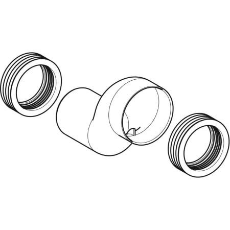 GE WC-Anschluss Set