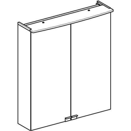 GE Option Basic Spiegelschrank