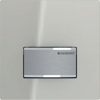 GE Typ 50 UR-Strg. mit pneum. Sp-Ausl. Square, Glas sand-grau