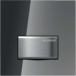 GE Typ 50 UR-Strg. mit pneum. Sp-Ausl. Square, Rauchglas verspiegelt