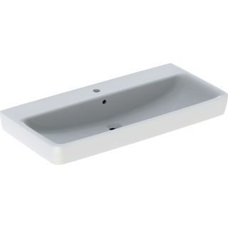 GE Renova Plan Waschtisch, 100x48cm m. Hl., m. Ül., weiß