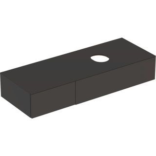 GE VariForm US für AS-WT, m. 2 Schubl. 135x23,5x51cm, lava lackiert matt