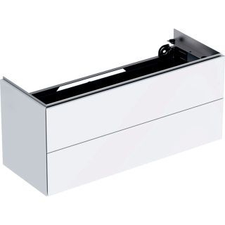 GE ONE Unterschrank für Waschtisch m. 2 Schubladen, 104,4x46,5x39,6cm, weiß