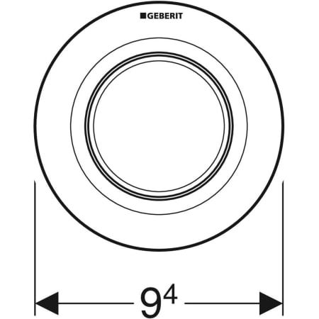 GE Fernbetätigung Typ 01 pneumatisch