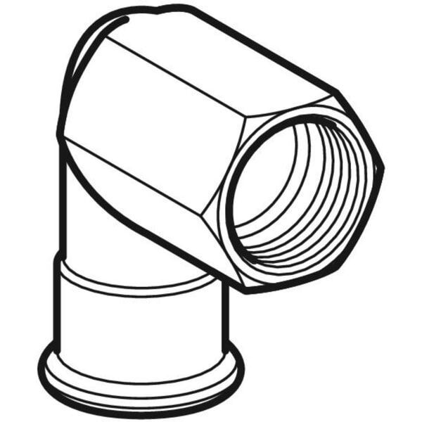 GE Mapress Edelstahl Übergangswinkel