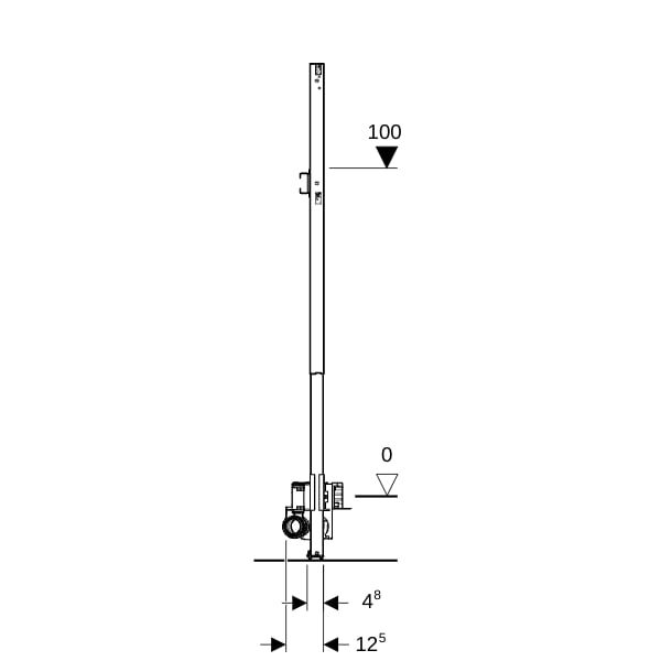 GE Duofix Element für Dusche
