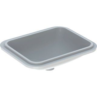 GE VariForm Unterbau-WT, rechteckig 53x44cm, o. Hl, o. Ül., glasiert/weiß