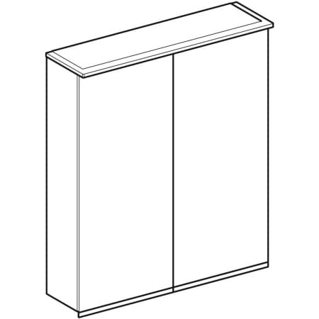 GE Option Plus Spiegelschrank