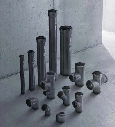 Geberit Silent-Pro Abwasser-Stecksystem mit erhöhtem Schallschutz